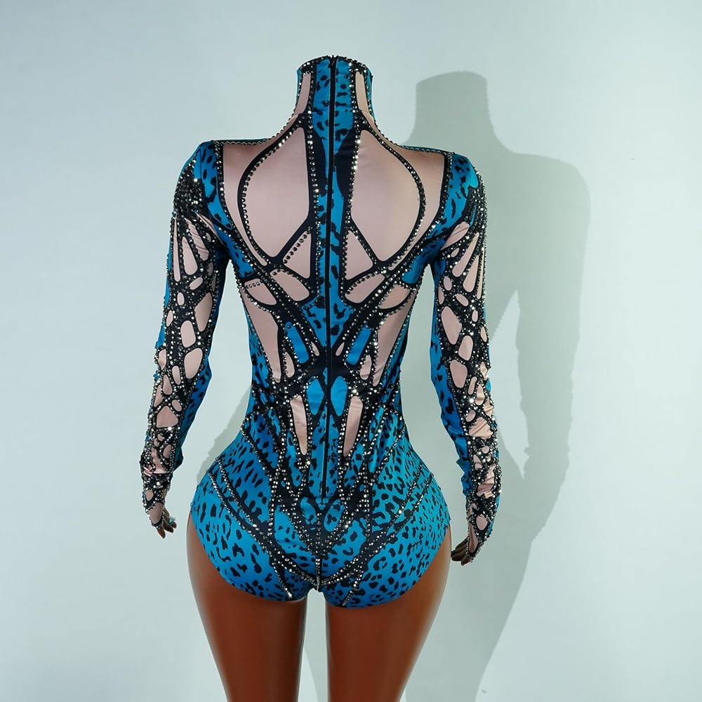 バレエ herpraha \"bodysuit with rhinestone leila-rhinestone-festival-